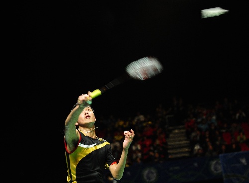 马来西亚羽毛球队完胜英格兰羽毛球队，陶菲克统治全场